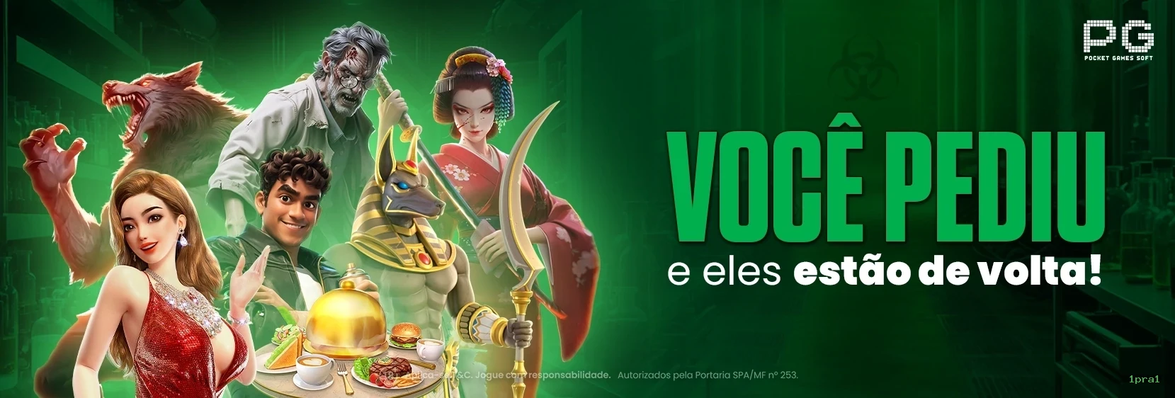 Dealers profissionais da 1pra1